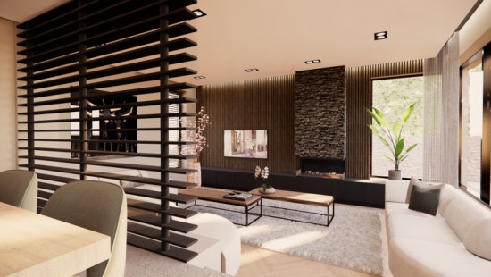 Interieurontwerp luxe villa Weert